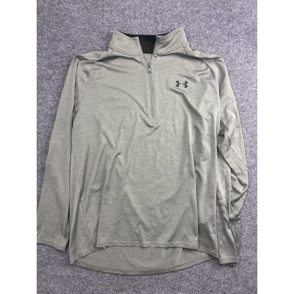 Under Armour Other - Under Armour Pullover‎ Mens XL HeatGear Quarter Zip Long Sleeve Shirt Athletic